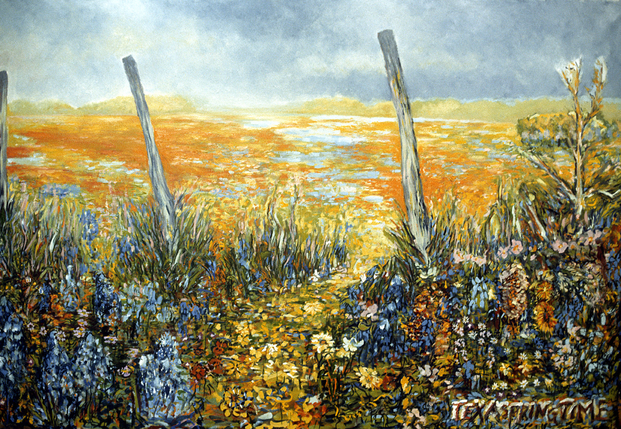 Springtime, c. 1970s, oil on canvas