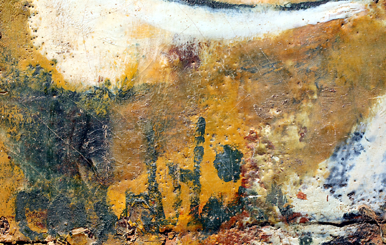 Title Encaustic Village Date 1Undated c. 1950s Dimensions 39 x 29.5 Signature “Camblin” Gallery Location Available for viewing State Original encaustic on masonite Rights © The Camblin Gallery